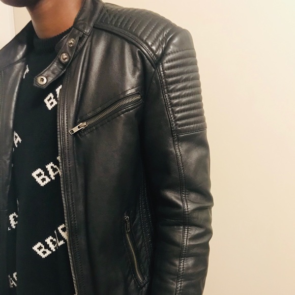 smart range leather jacket